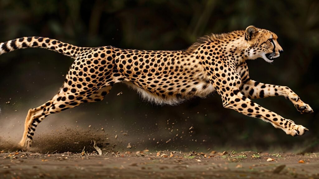 Cheetah in motion